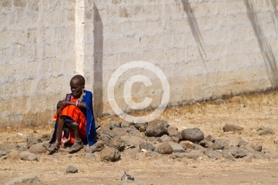 life of masai people around arusha in tanzania