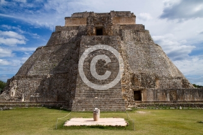 uxmal ruins in Yucatan, Mexico