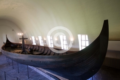 viking boats in the oslo museum